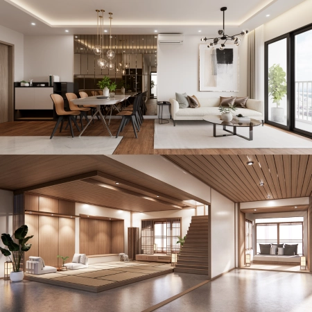 Bungalow with Garden Landscaping